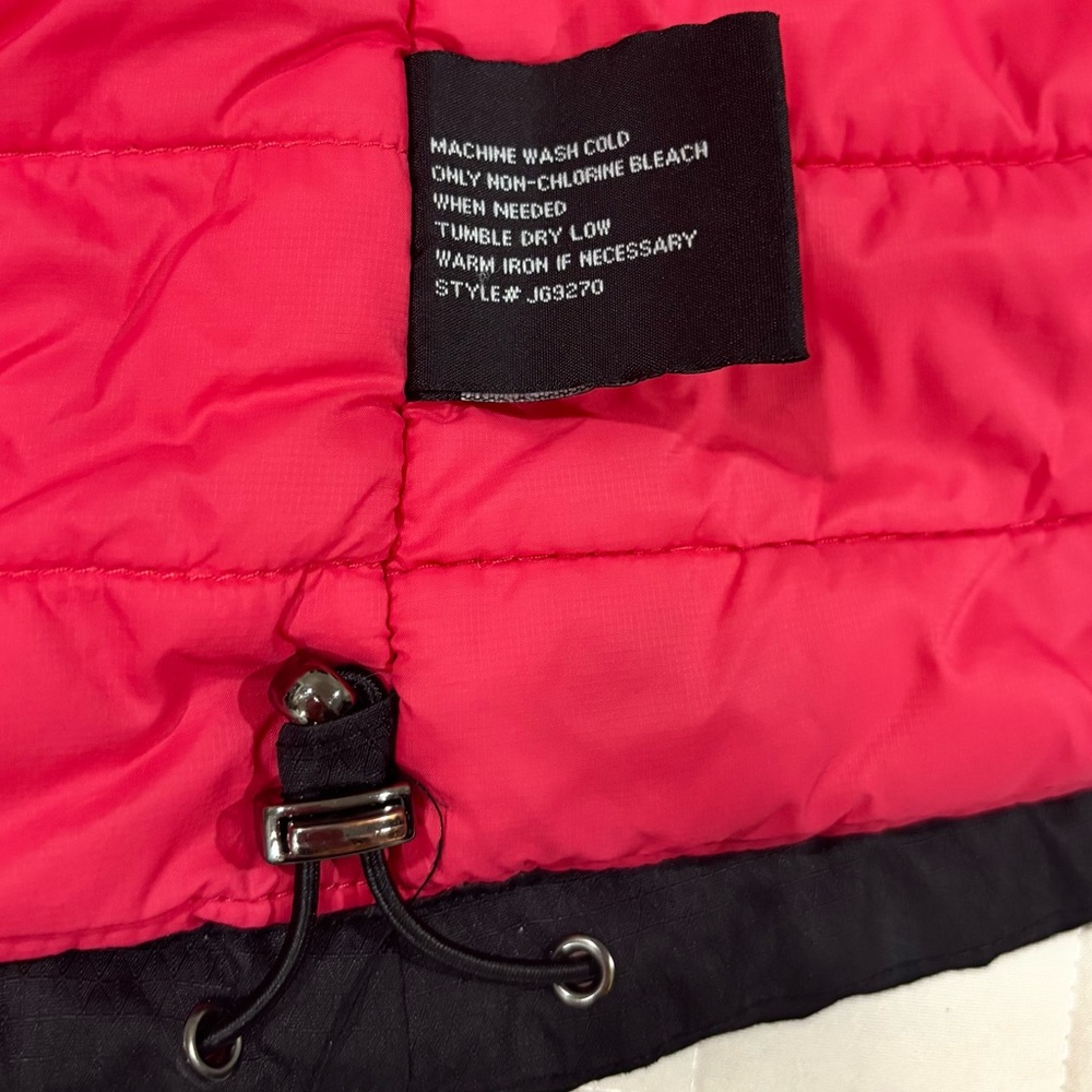 Gerry Women's Winter Ski Jacket Black with Pink Accents Removable Hood Medium - Picture 7 of 16
